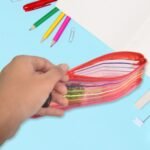 Transparent Zippered Nylon Mesh Multi Purpose Pouch / Purse - Image 4