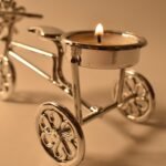 Cycle Tealight Holder / Candle Holder Decorative Candle (1 Pc) - Image 3