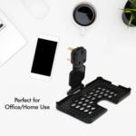 Multi-Purpose Wall Holder Stand for Charging Mobile (Black) - Image 3