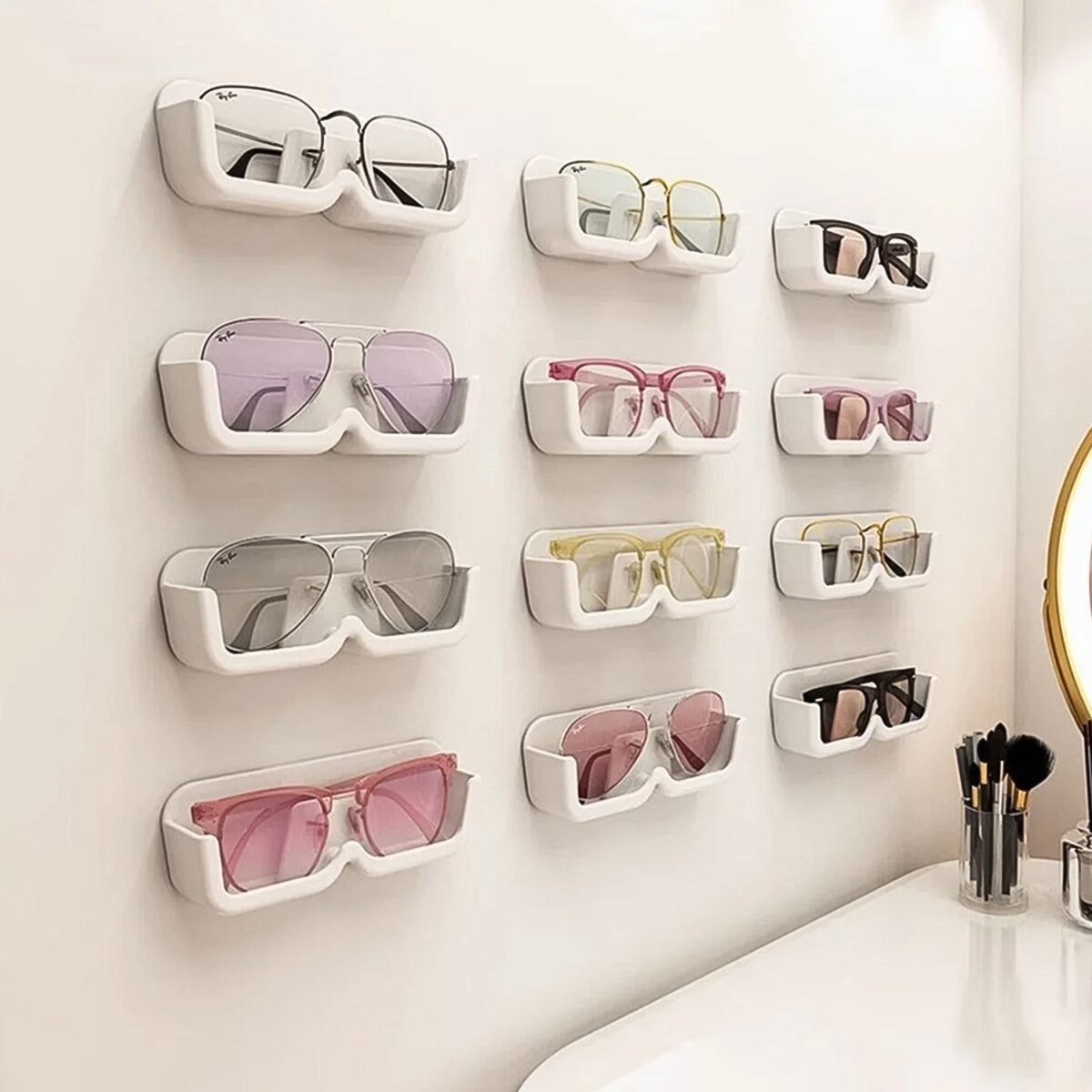 Wall Mount / Adhesive Sunglass Holder (1 Pc) - Image 4