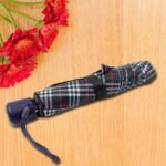 3-Fold Sun & Rain Protective Solid Foldable Umbrella, (1 Pc) - Image 3