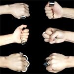 Portable 4 Finger Ring Unique Rotating Folding Ring (1 Set) - Image 4