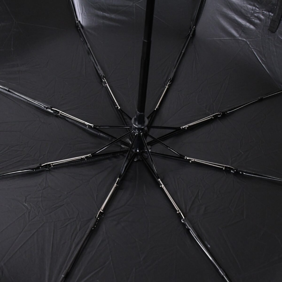 2 Fold Manual Umbrella – Wind, Sun & Rainproof with Steel Shaft & Wrist Strap - Image 6