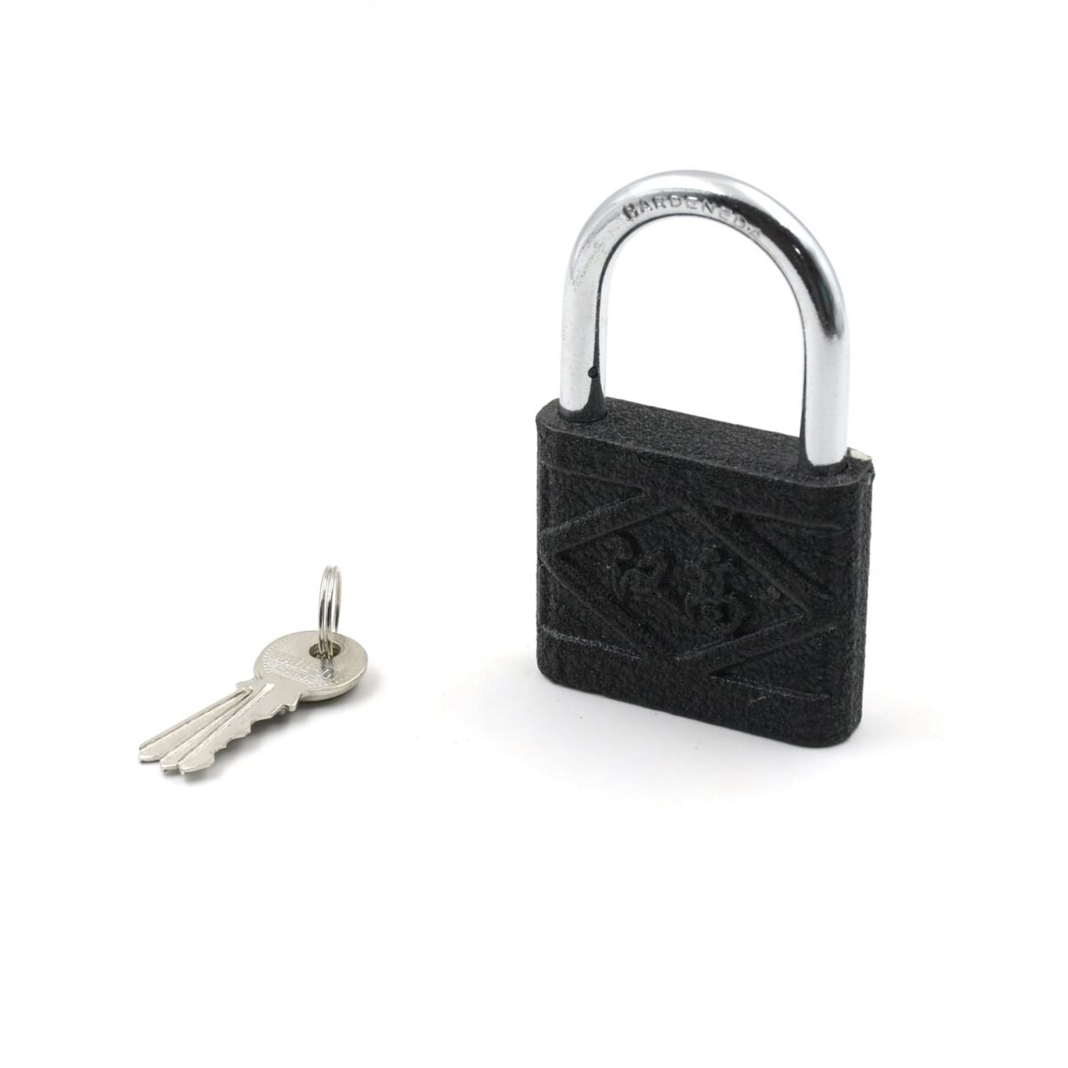 Thickened Black Iron Padlock – Brass Core, Waterproof, Anti-Theft (75/60/32mm) - Image 6