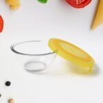 Dazzle Glass Bowl Set Mixing / Storage Bowls with Lids (3 pcs Set) - Image 6