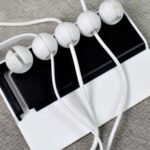 5 Slots Adhesive Desk Cable Cord Holder for Charging Cable (1 Pc / Mix Color) - Image 4