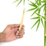 Wooden / Bamboo Brush Toothbrush Ultra Soft Bristles (1 Pc) - Image 3
