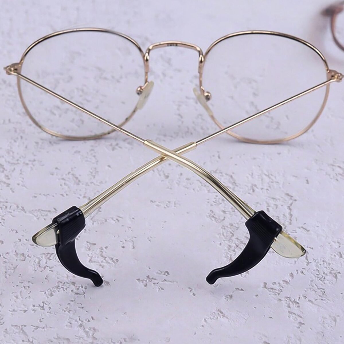 Soft Silicone Glasses Ear Hooks Anti-Slip Eyeglasses (1 Pair) - Image 3