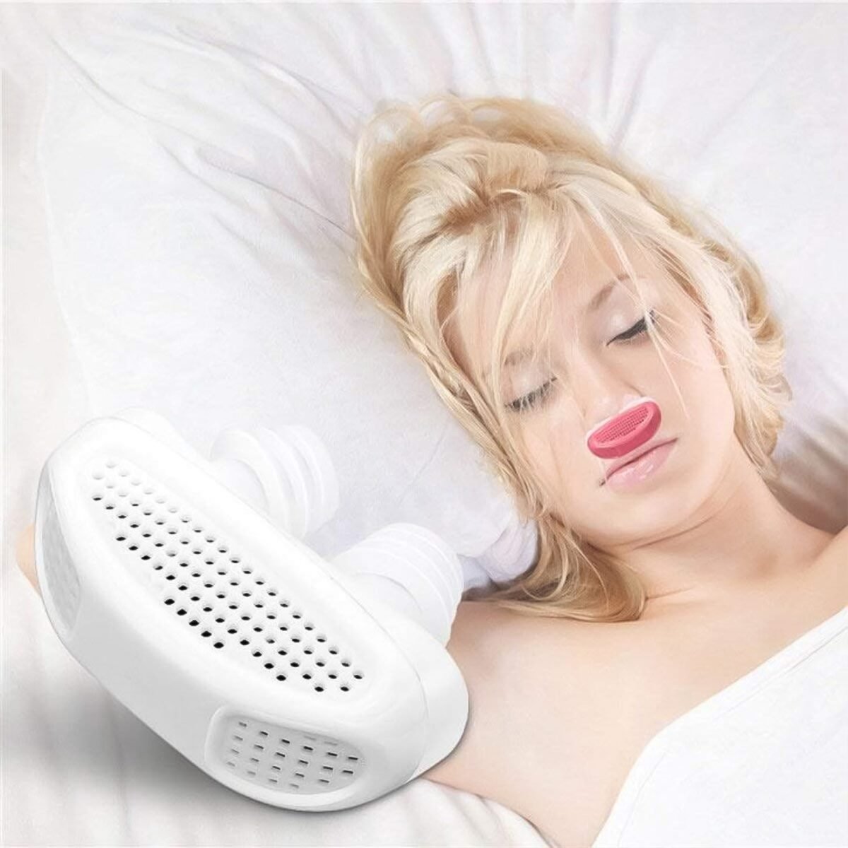 2 in 1 Anti Snoring and Air Purifier Nose Clip Anti Snoring Device (1 Pc / With Plastic Case) - Image 6