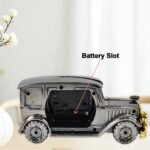 Car Model Clocks, Pen Holder Function ABS Material Alarm Clock for Office Desk for Bedroom - Image 4
