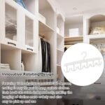Rotatable Tank Top Hanger – Space Saving Closet Organizer for Dorms & Apartments (12-Hook) - Image 6