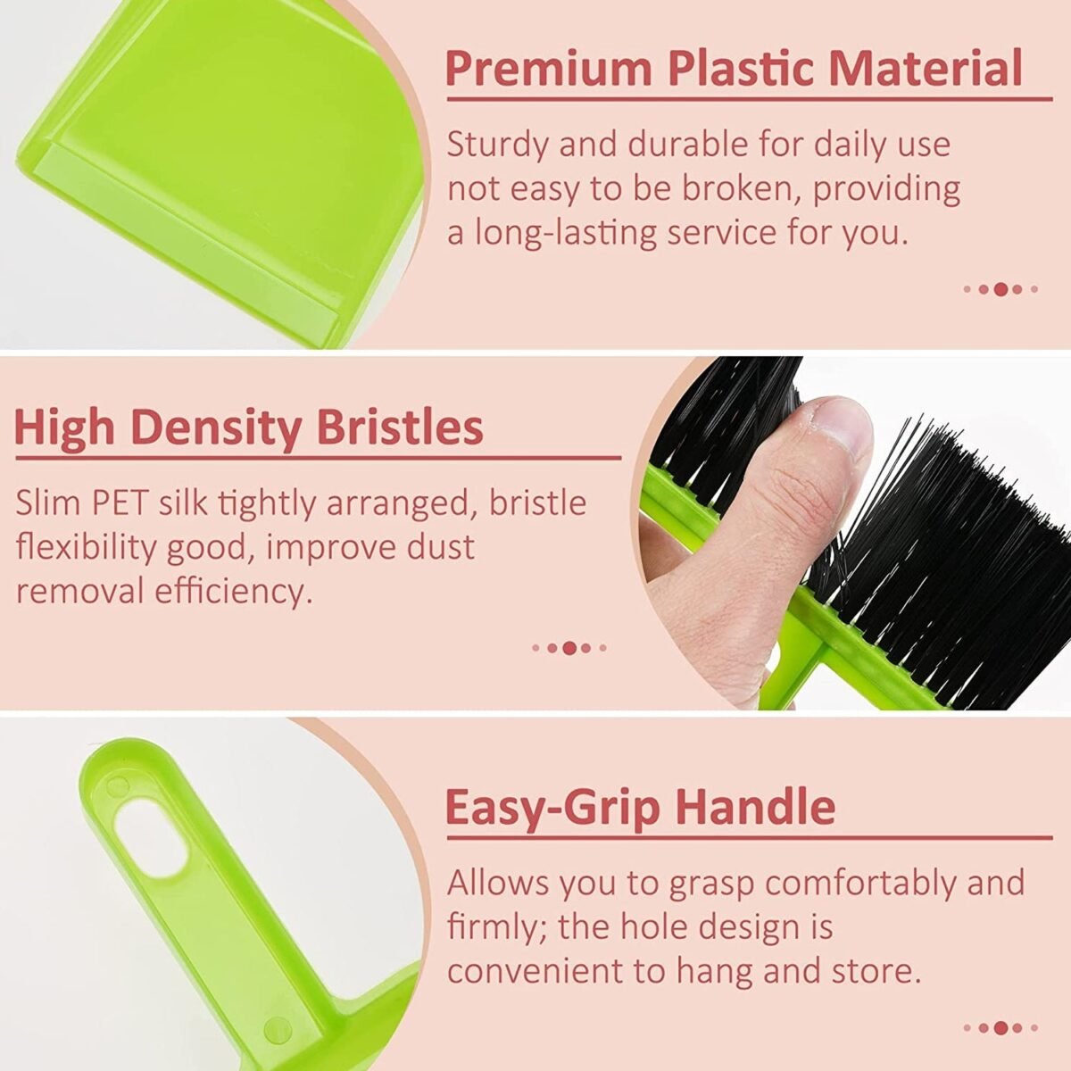 Dustpan Supdi with Brush Broom Set for Multipurpose Cleaning Big Size - Image 7