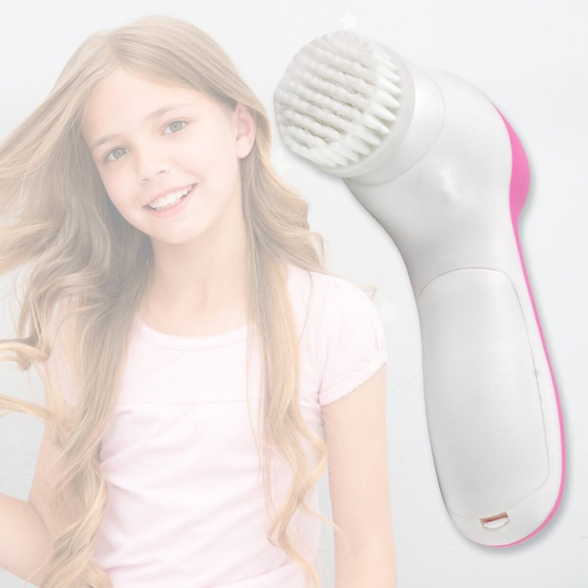Facial Beauty Brush, Face Massager (1 Pc / With 2 AA Battery Included) - Image 4