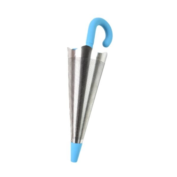Reusable Cute Umbrella Tea Strainer Without Tray / Stand (1 Pc / Mix Color)