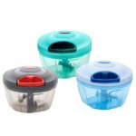 Manual Food Chopper, Compact & Powerful Hand Held Vegetable Chopper / Blender - Image 4