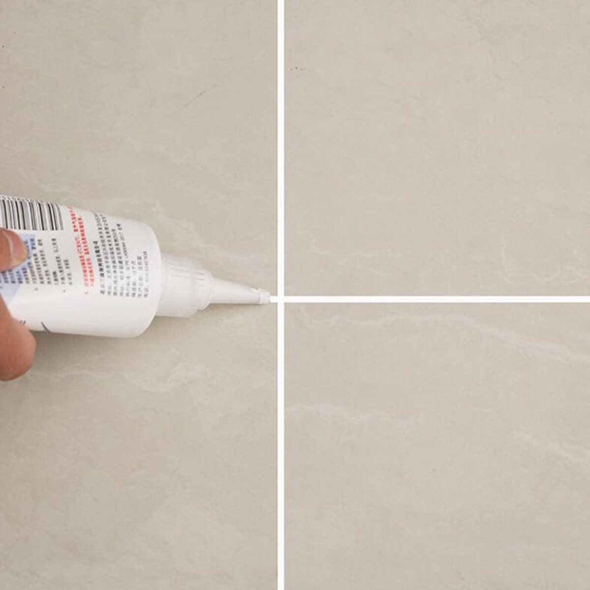 Waterproof Tile Gap / Crack / Grout Filler Water-Resistant Silicone Sealant for DIY Home Sink Gaps / Tiles Gaps / Grouts Repair Filler Tube For Home, Office, Bathroom, Toilets(180 Ml) - Image 8