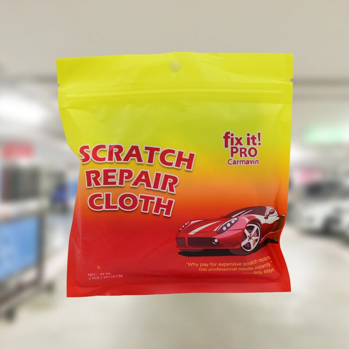 Nano Magic Car Scratch Remover Cloth, Multipurpose Scratch Repair Cloth, Cloth for Car Paint Scratch Repair, Easy to Repair Slight Scratches on the Surface Polishing Repeatable Use for All Kinds of Car (45 ML Repair Solution, 2 Gloves, 2 nano Cloth) - Image 3