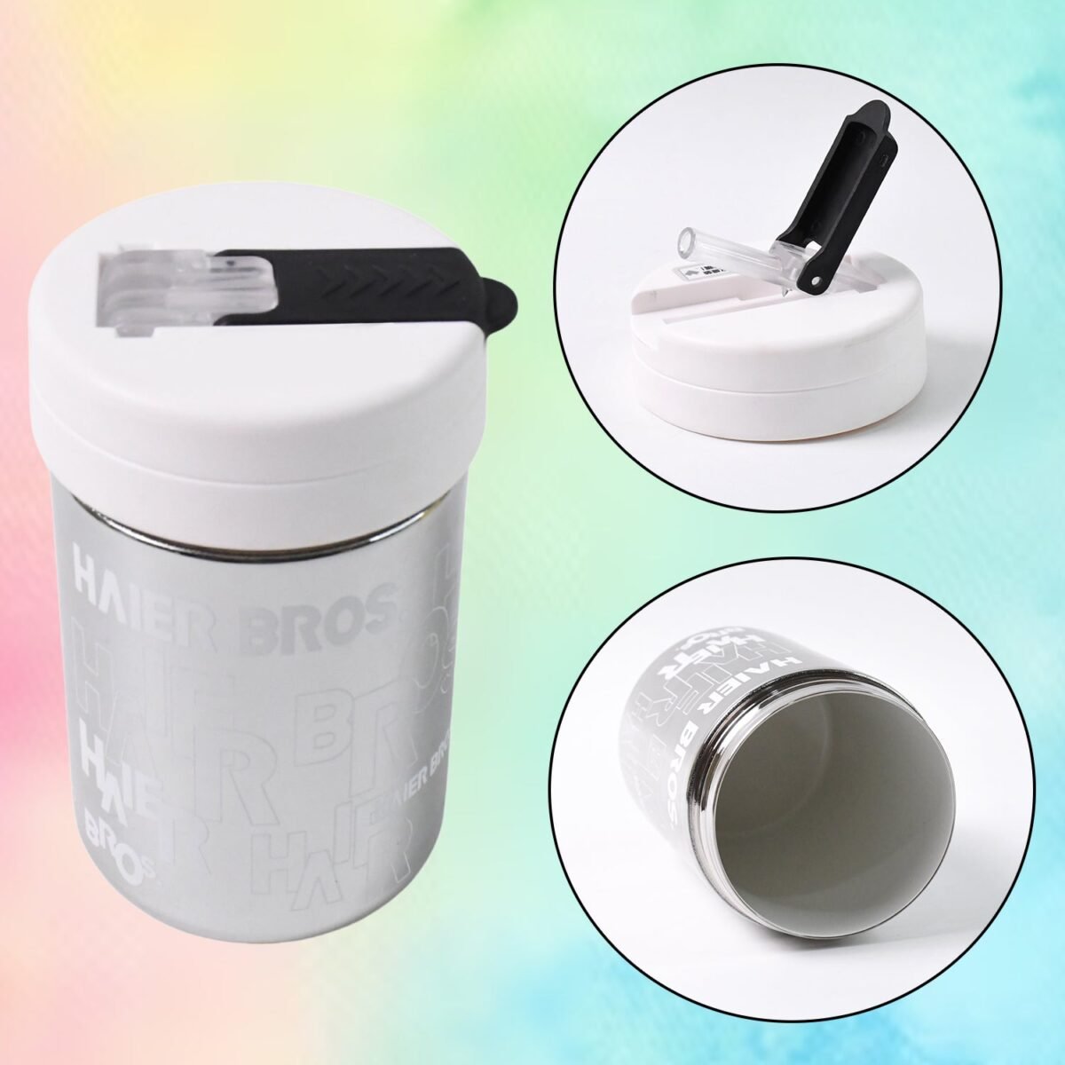 Stainless Steel Tumbler With Lid (510 Ml Approx) - Image 1