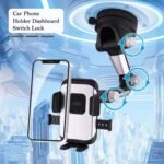 Adjustable Long-Arm Suction Cup Car Phone Holder (1 Pc) - Image 5