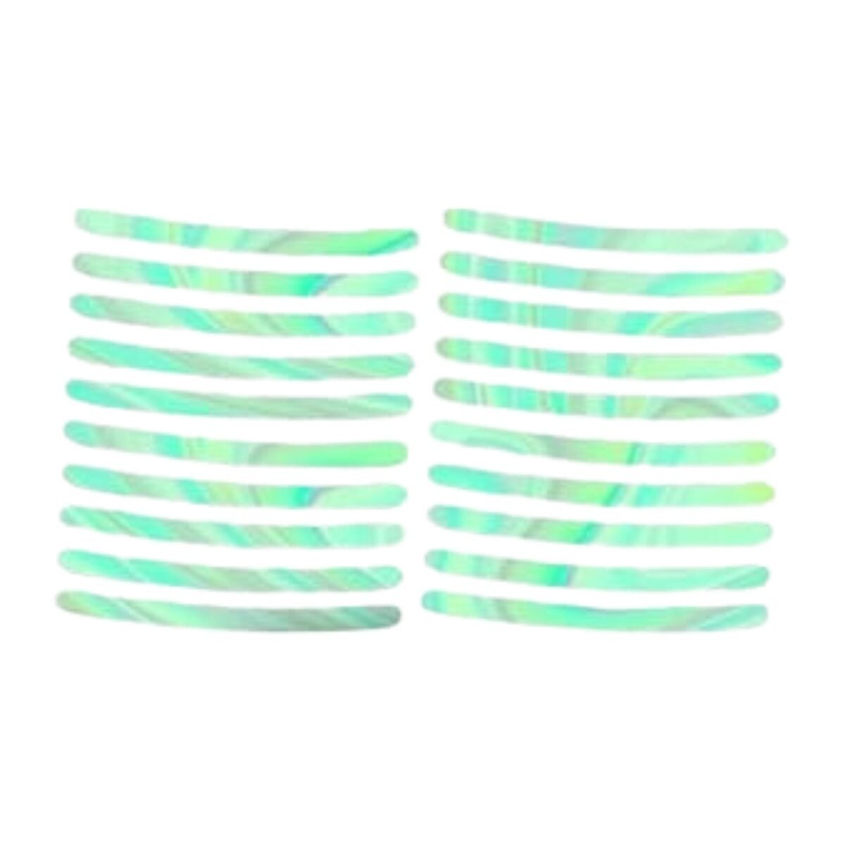 Car Wheel Hub Reflective Car Stickers, Night Warning Stickers (20 Pcs Set/ Multicolored) - Image 1