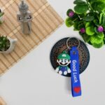 Cute Cartoon Silicone 3D Key Chain with Metal Hook & Strap (Pack of 1) - Image 4