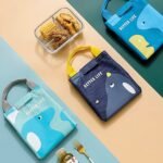 Lunch Box Bag for Women Men Insulated Lunch Bag With Zipper (1 Pc / Mix Design & Color) - Image 4