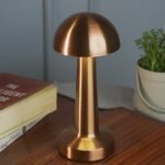 LED Lamp with Touch Control | Decorative Desk Lamp, Portable Metal LED Table Lamp - Image 4