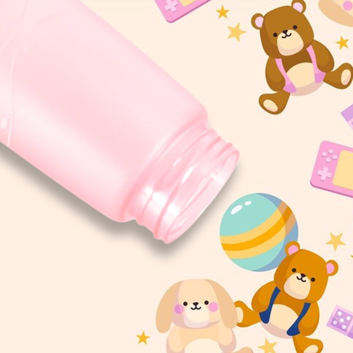 Unique Shape Premium Plastic water bottle With Dori Easy to Carry leakproof BPA-free, water Plastic water bottle for children, Home, School (1 Pc / 550 ML) - Image 3