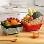 Storage Basket Box with Holes Ventilated Design (23×20 Cm / 1 Pc) - Image 6