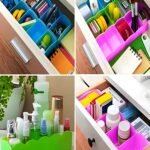 5 Compartments Socks / Handkerchief / Underwear Storage Box Socks Drawer Closet Organizer Storage Boxes (pack of 4) - Image 4