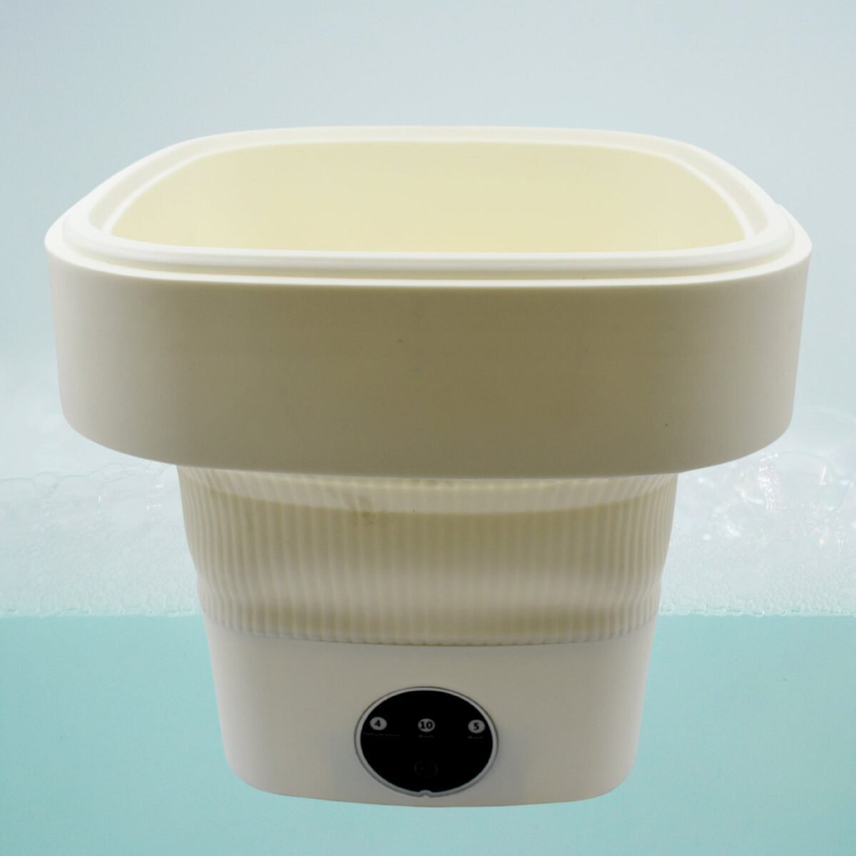 Folding Washing Machine, Mini Portable Washing Machine, Deep Cleaning Half Automatic Washt, Mini Foldable Washing Machine, Suitable For Socks, Underwear, Baby Clothes - Image 1
