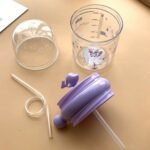 Whale Spray Sippy Cup (1 Pc): Straw, Lid, Spill-Proof, Fun Water Play - Image 4