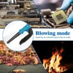 Multi-Purpose Home and Garden Air Blower and Suction Vacuum Combo Kit with Collection Bag for Easy Cleaning - Image 7