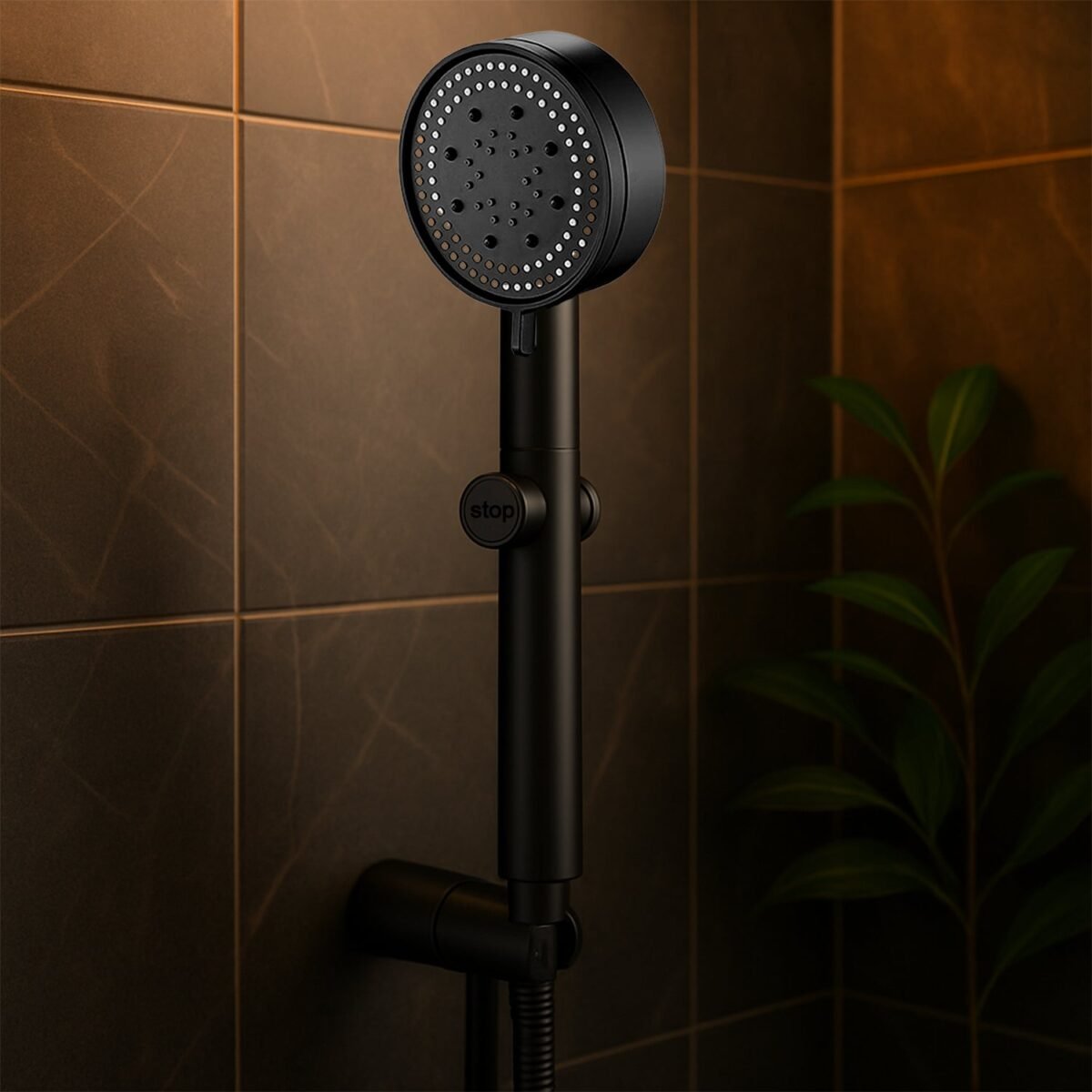 High-Pressure Handheld Shower Head (1 Pc) - Image 7
