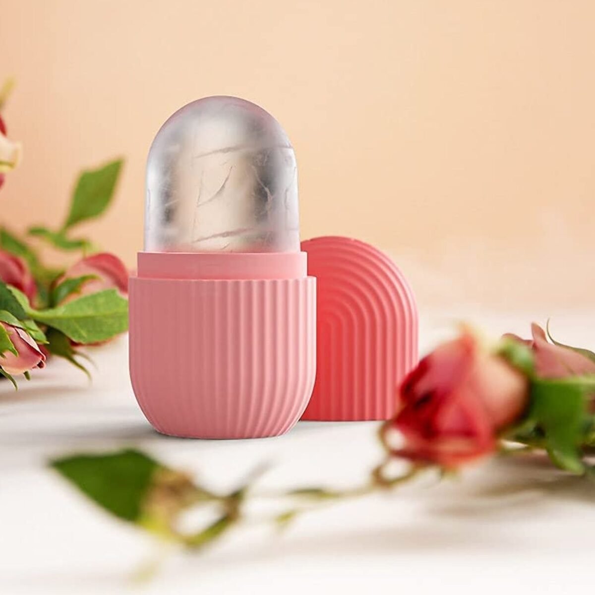 Beauty Ice Roller for Face Massager & Eye Reusable Face Rollers Facial Roller Box - Image 3