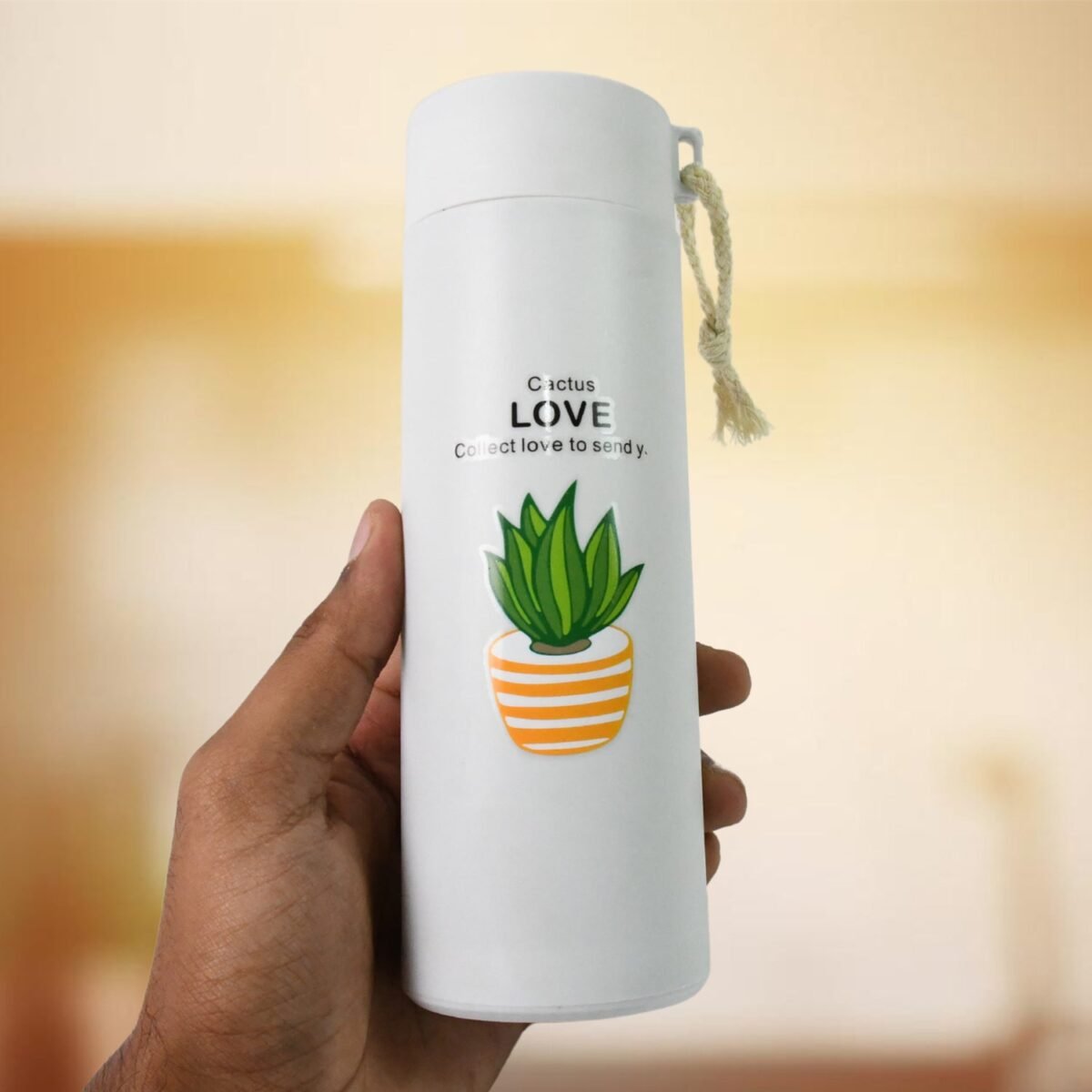 Outdoor sport Glass water bottle leakproof (450 ML) - Image 4