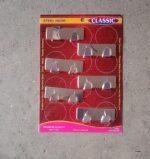 Self-Adhesive Wall Hooks (6 Pcs): Stainless Steel, Multipurpose for Home - Image 7