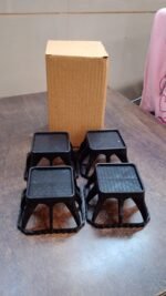 Multi-Purpose Plastic Washing Machine Stand (4 Pcs Set) - Image 7