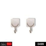 Multipurpose Strong Small Stainless Steel Adhesive Wall Hooks - Image 3