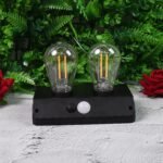 Solar Double LED Bulb Lamp YT-819- 2W (1 Pc) - Image 4