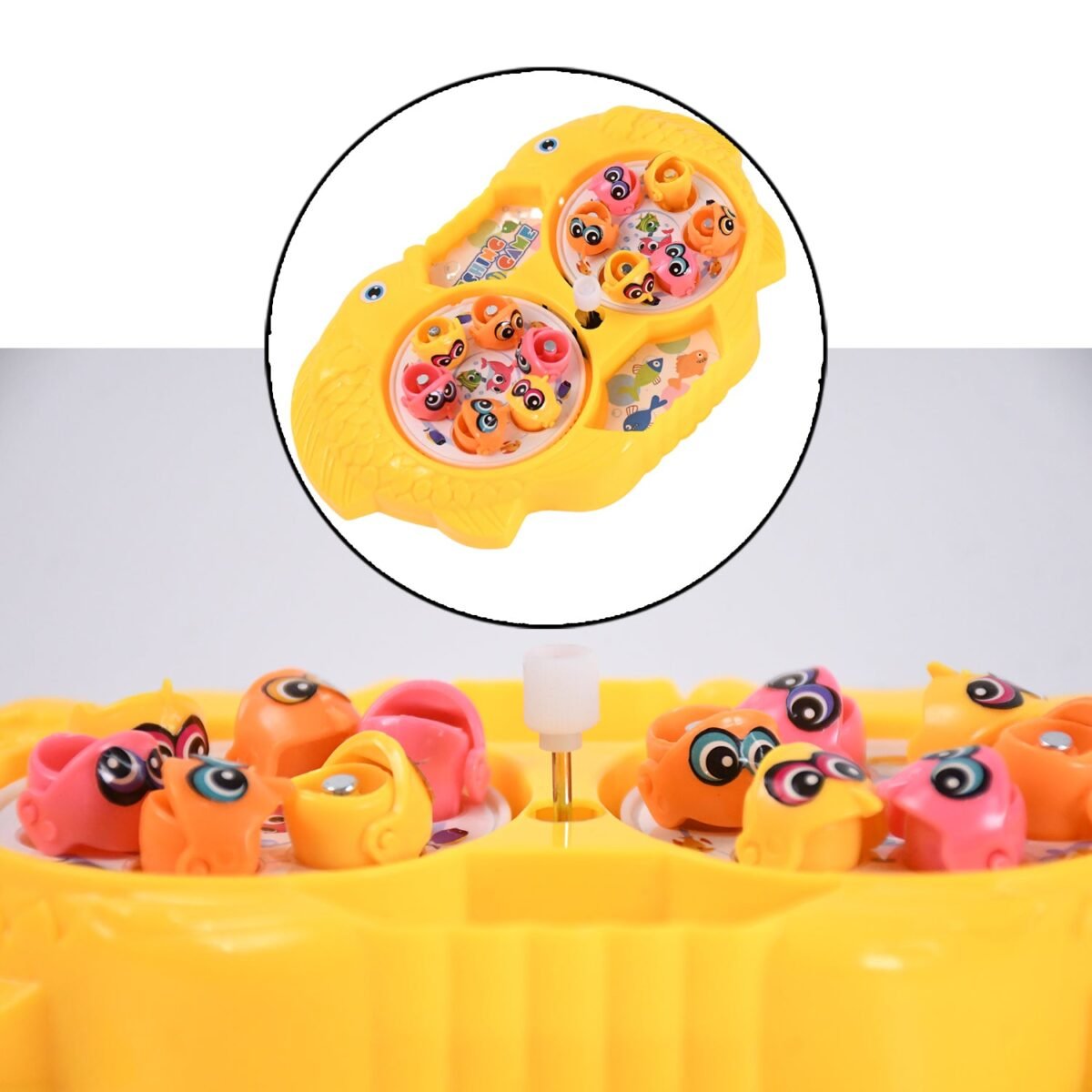 Fishing Game for Kids, Include 12 Pieces Fishes and 2 Fishing Rod, (1 Set) - Image 6