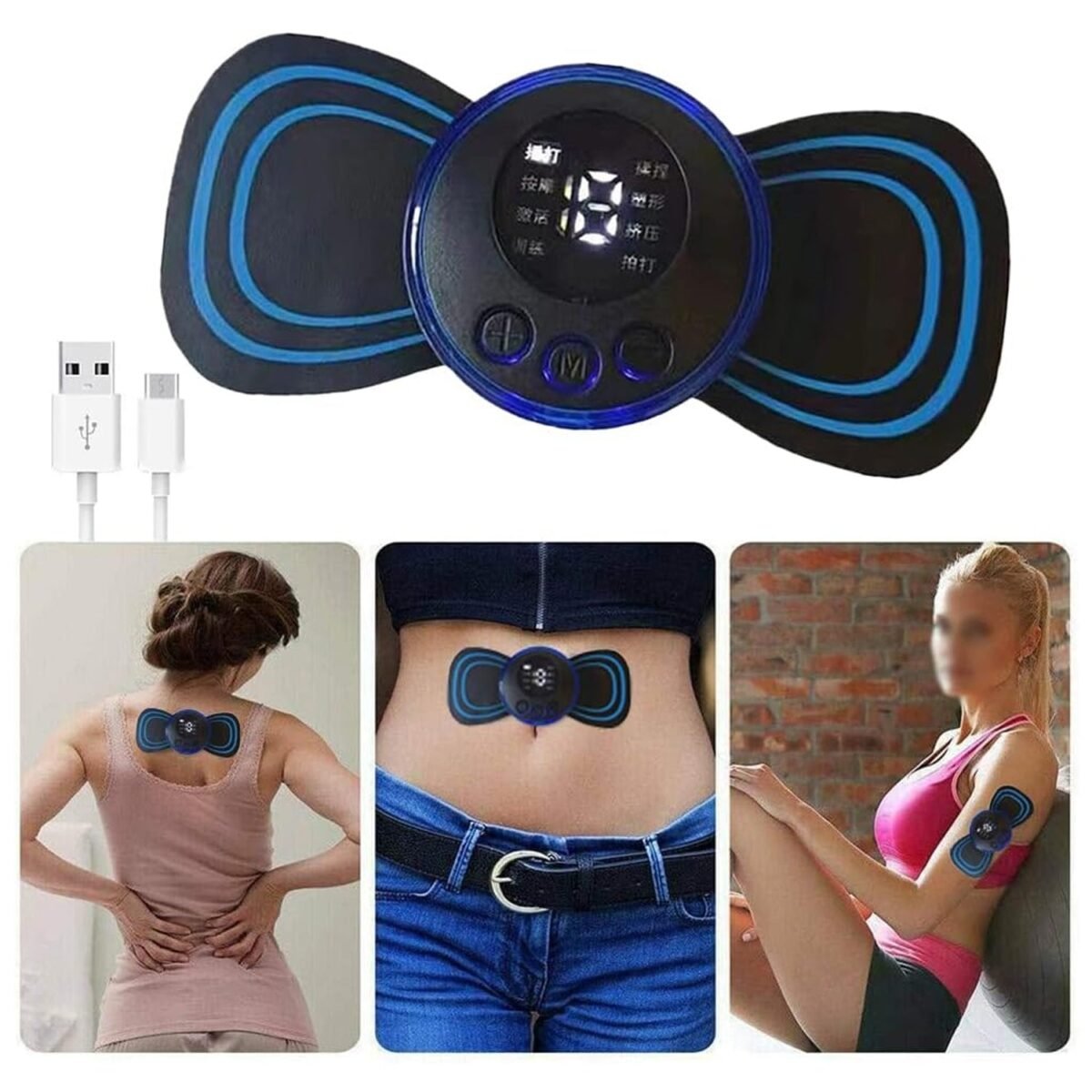 Portable USB Neck Massager Electric Neck Massager Automatic Massage Enhancer Mini Cervical Massager EMS - Image 3