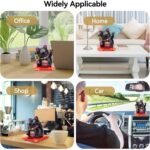 Solar Powered Happy Cat Beautiful with Arm Waves Wealth Cat (1 Pc / Mix Color) - Image 7