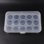 Plastic Egg Storage Container Holder for Refrigerator Egg Tray Holds 15 Eggs (1 Pc) - Image 3