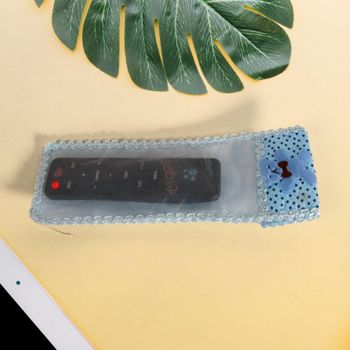 Remote Control Cover - Cartoon Cloth Lace Protective Case (Big, 24×8cm) - Image 3