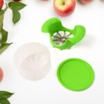 Apex Apple Cutter with Container – Unbreakable ABS Body & Stainless Steel Blades - Image 7