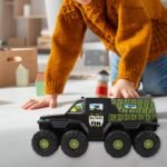 Big Military 8-Wheel Plastic Car Toy (1 Pc) - Image 6