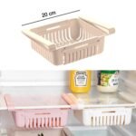 Fridge Organizer Drawer - Adjustable Fridge Storage Basket ( 4pc Set ) - Image 7
