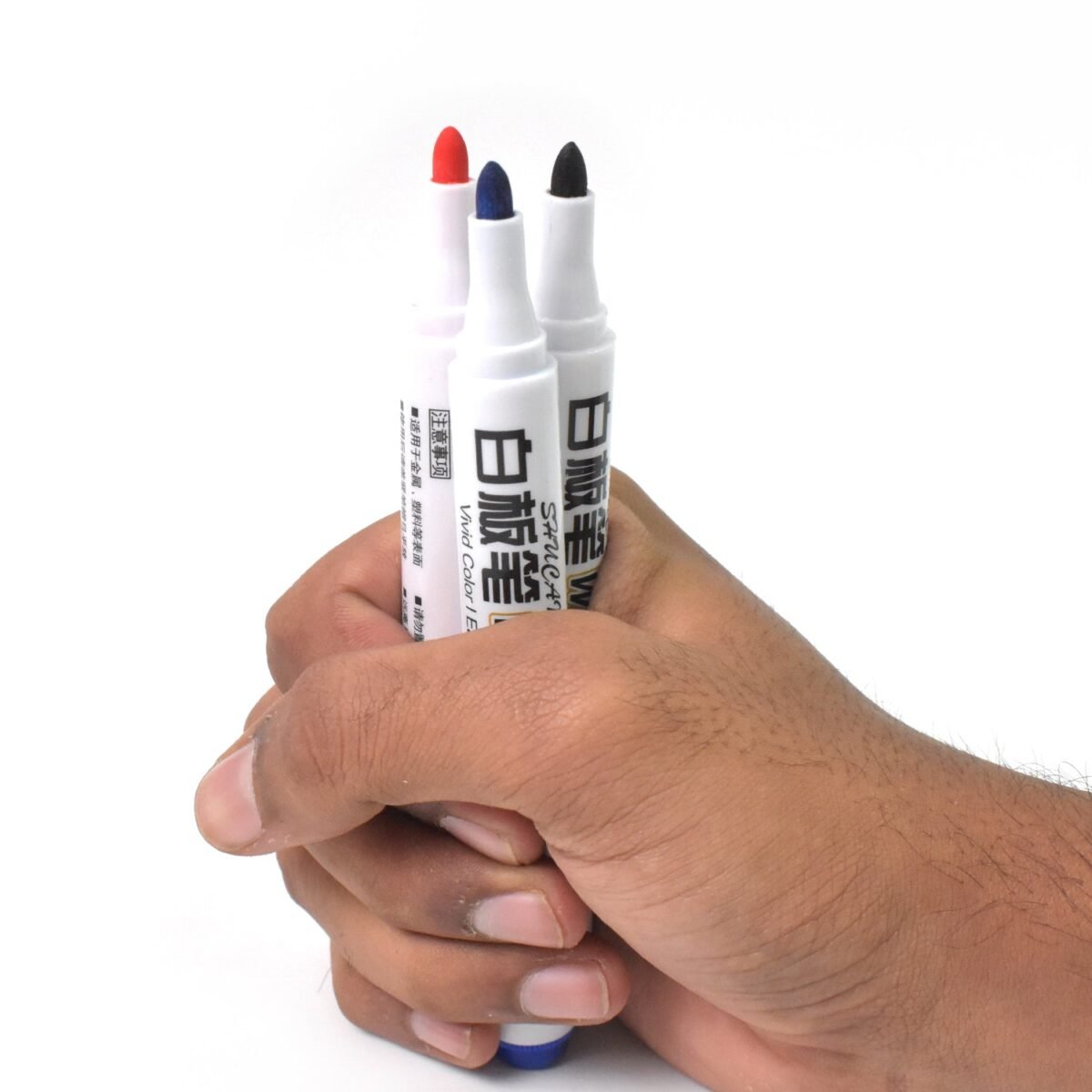 Mix Color Marker Pen used in all kinds of school, college (3 Pcs Set) - Image 4