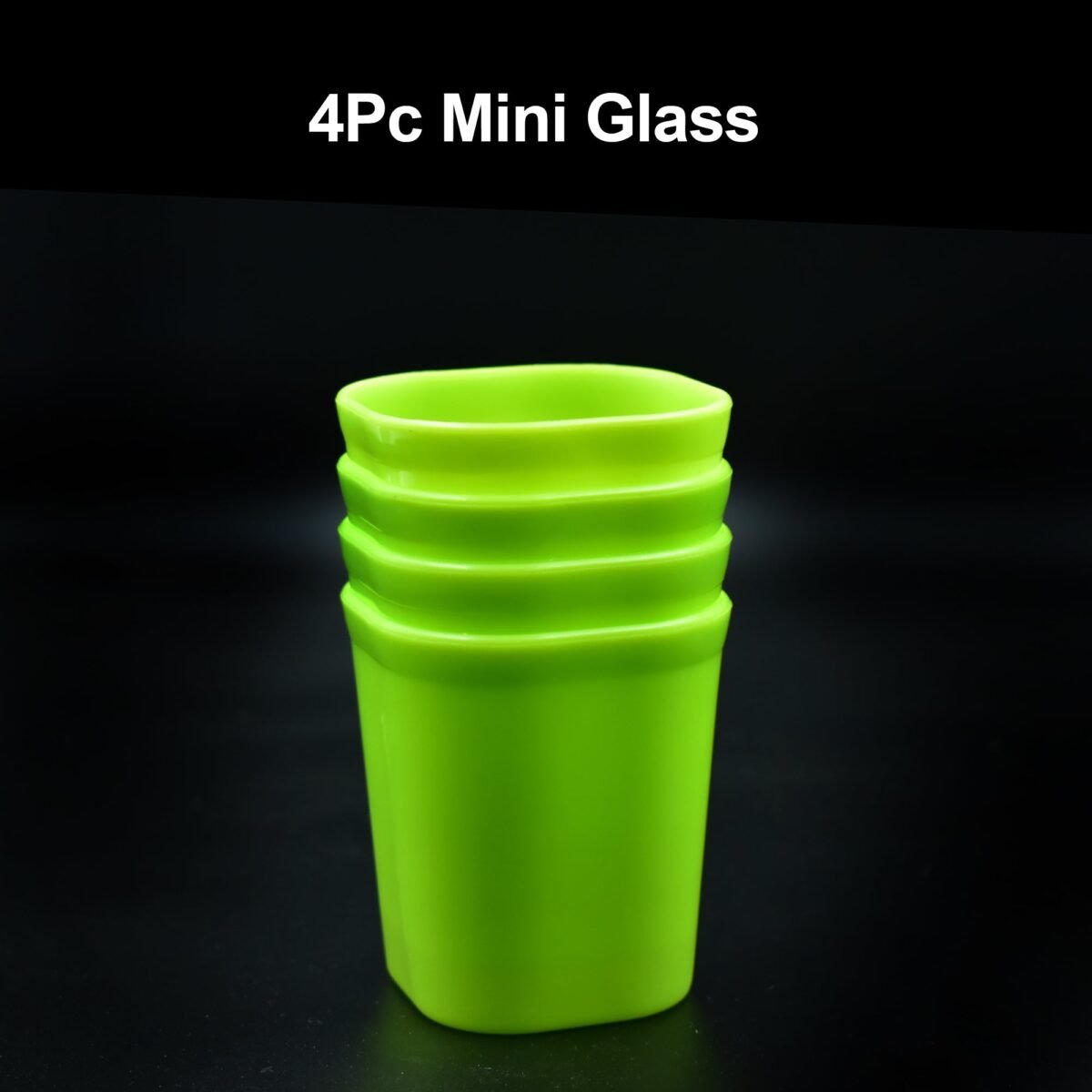 Plastic Drinking Glass Set For Drinking Milk Water Juice (Pack of 4) - Image 5